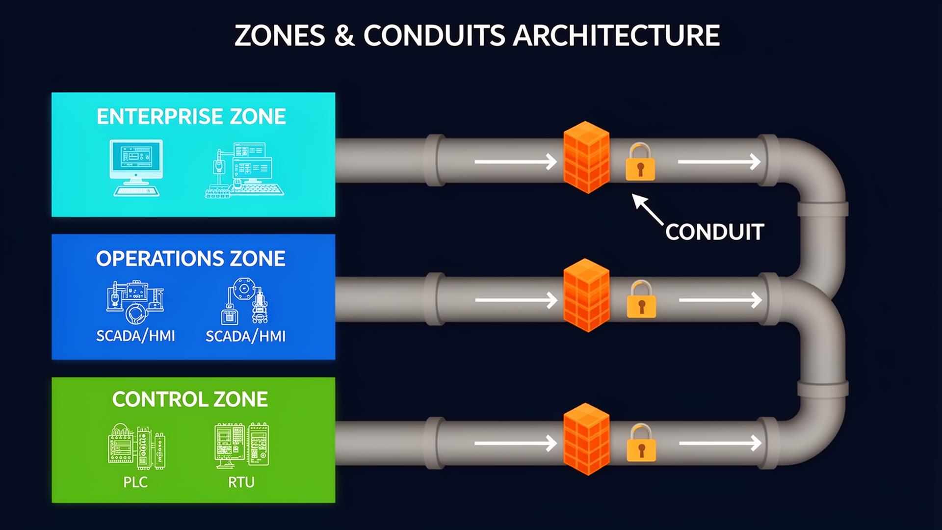 IEC 62443 Zones vs Conduits - Understanding the Difference